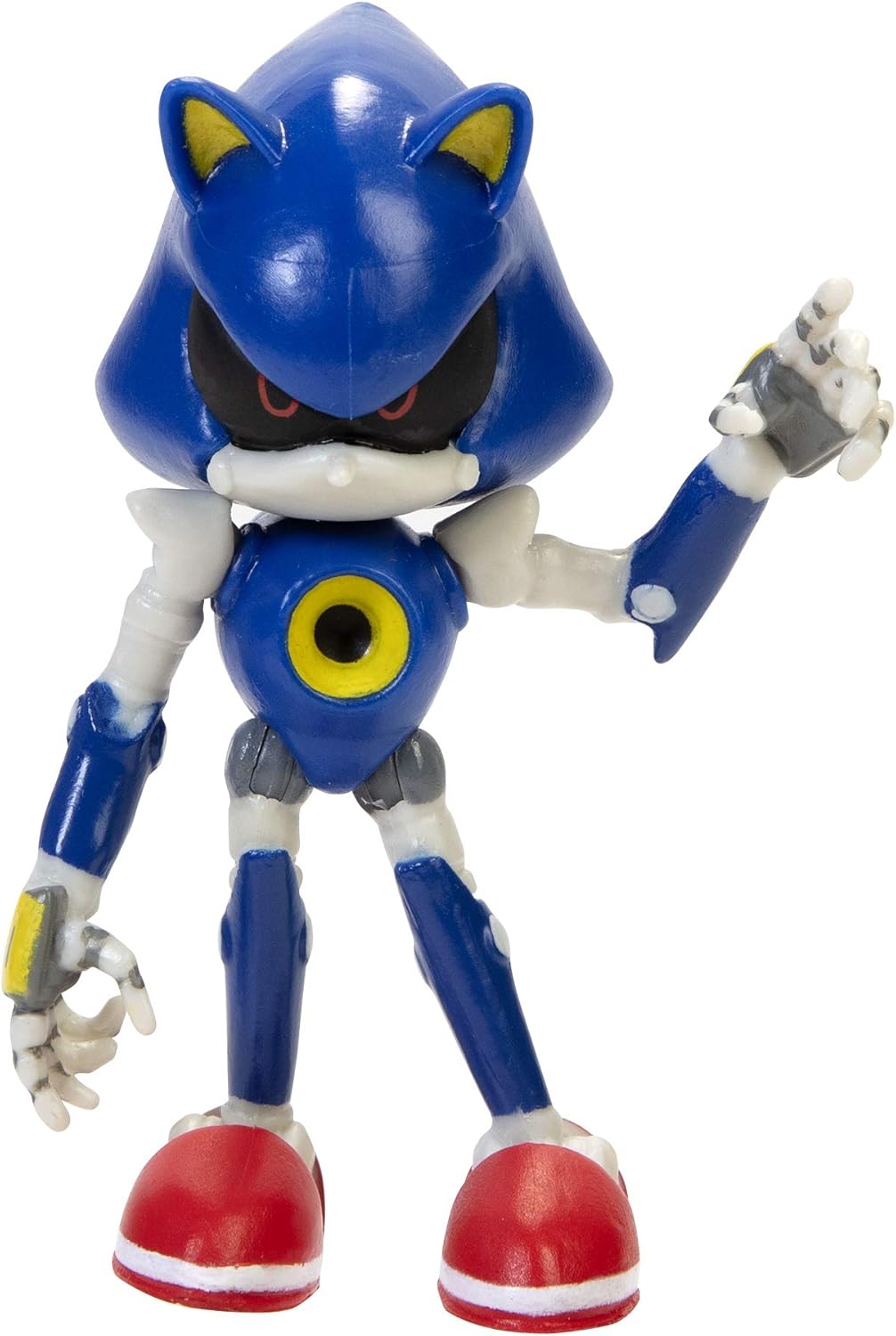 Sonic The Hedgehog Action Figure 2.5 Inch Metal Sonic Collectible Toy , Blue, 3 years