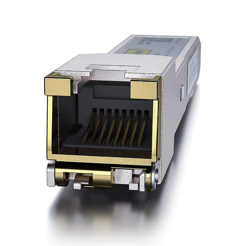 10GTEK 1.25G SFP-T 1000BASE-T Copper SFP to RJ45 Module for Cisco Meraki Ubiquiti Netgear TP-Link SFP-GE-T UF-RJ45-1G